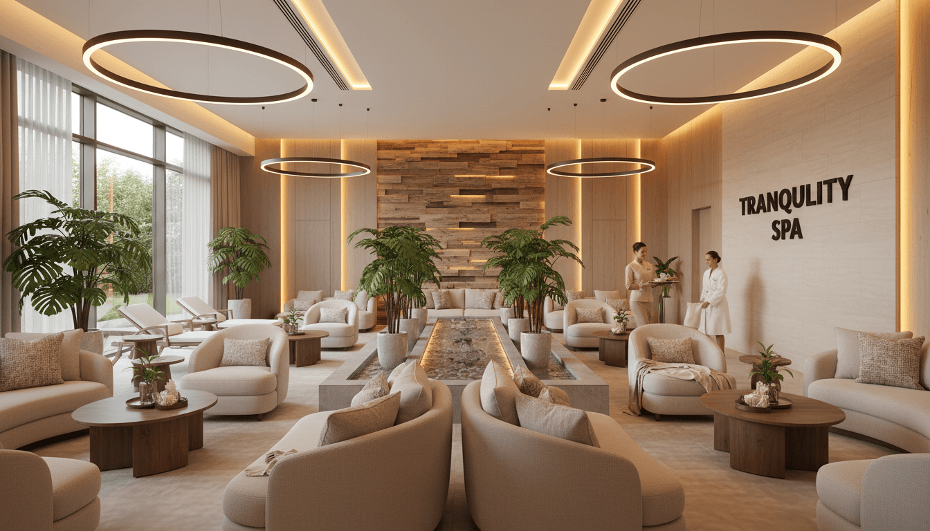 Spa and wellness area with relaxation facilities