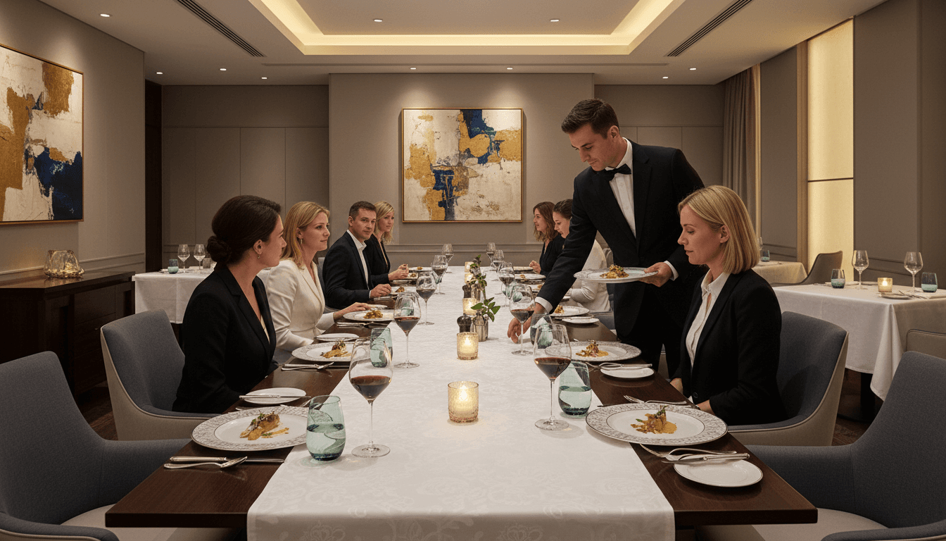 Fine dining restaurant in casino hotel